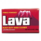 Lava 5.75 oz Ounce Individually Wrapped Unscented Heavy Duty Pumice Hand Soap Bar - 24 Count